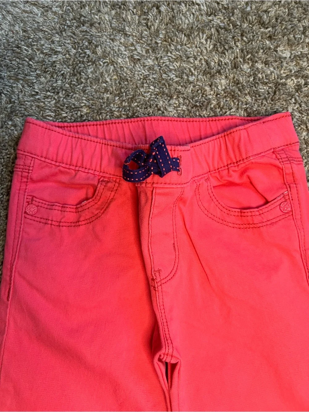 OshKosh B'gosh Navy Jacket with Coral Heart Print